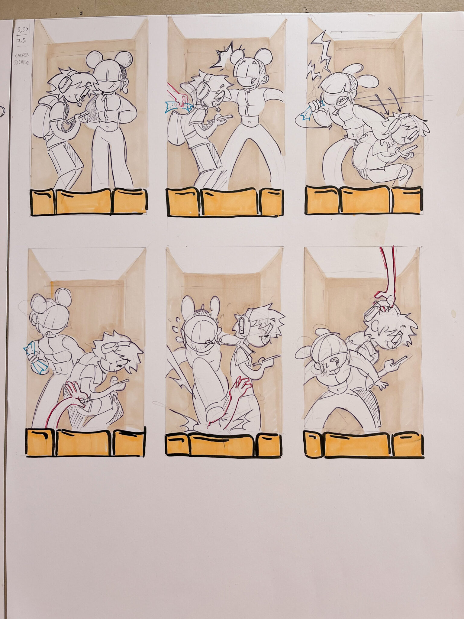 Page 2 story board